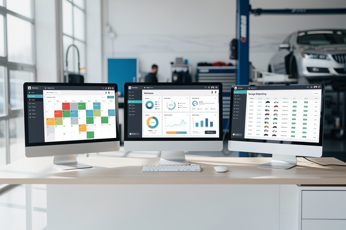 Prise de rendez-vous atelier avec agenda partagé, CRM et DMS pour un assistant IA garage