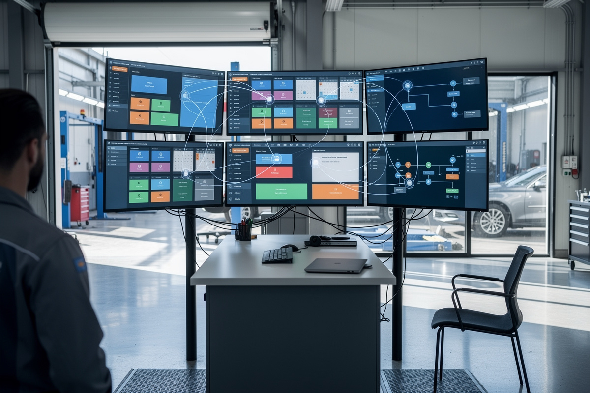 Intégration d’un chatbot service client au CRM, au DMS et au planning atelier