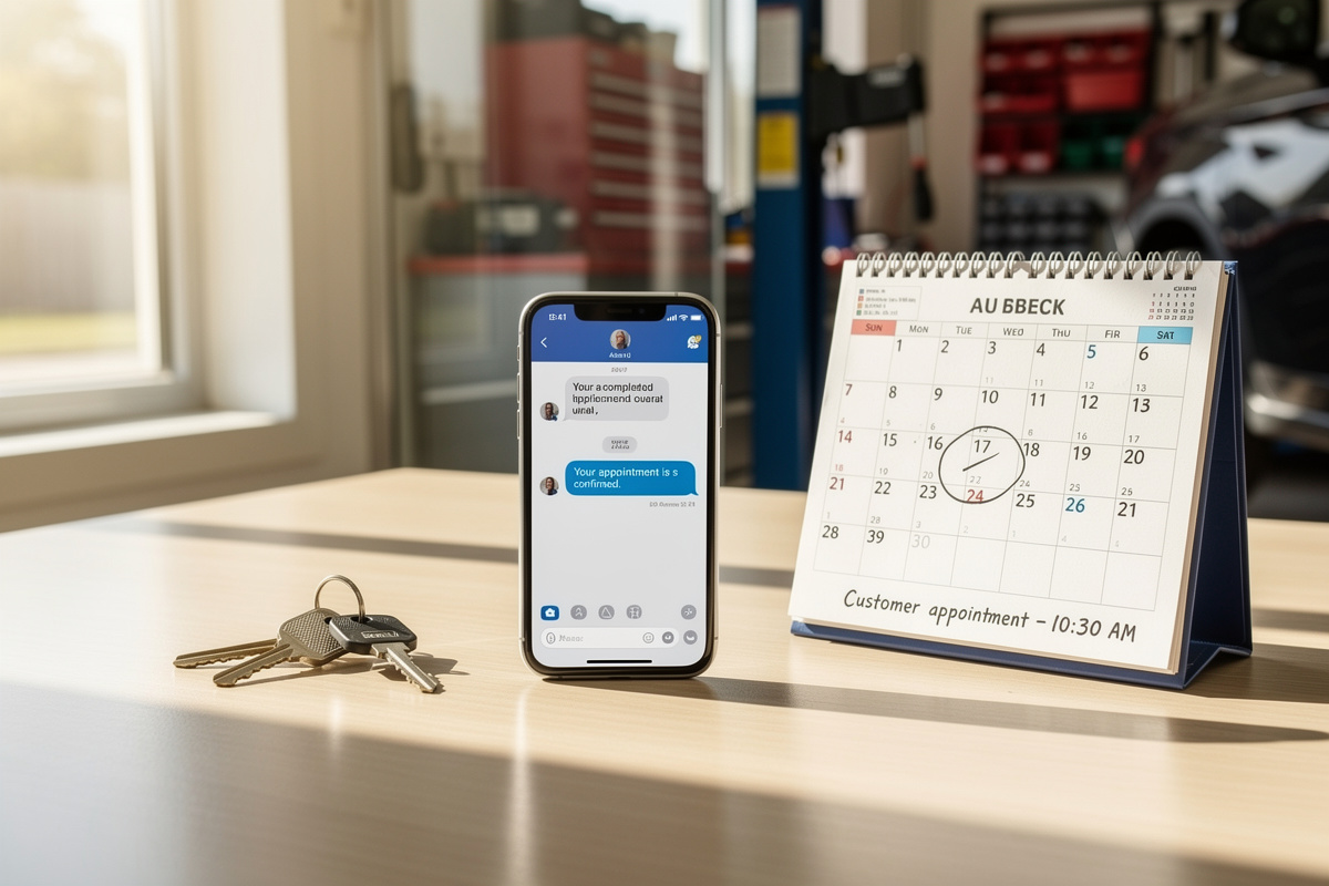 SMS de confirmation après rappel pour sécuriser un rendez-vous en gestion appels manqués