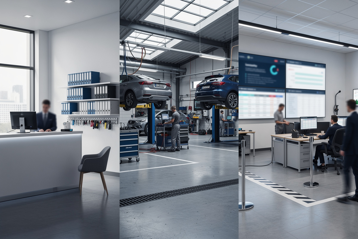 Cas d’usage de ia garage selon le type d’atelier automobile