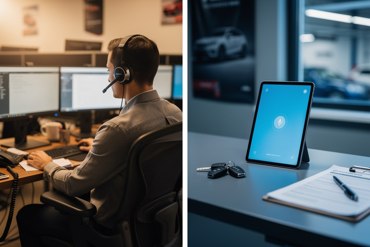 Comparatif secrétariat téléphonique humain externalisé et agent IA pour la gestion des appels en garage automobile
