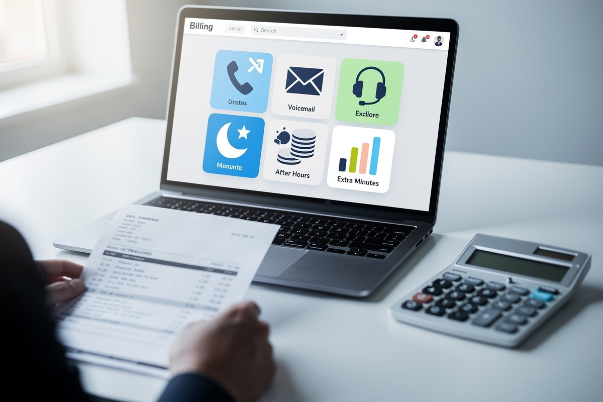 Devis de permanence telephonique prix alourdi par des options et des coûts additionnels
