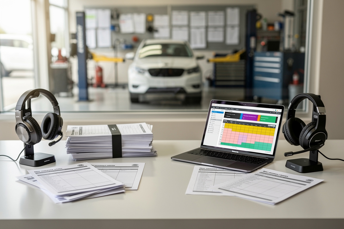 Comparaison de prestataires pour choisir un secrétariat à distance adapté à un garage