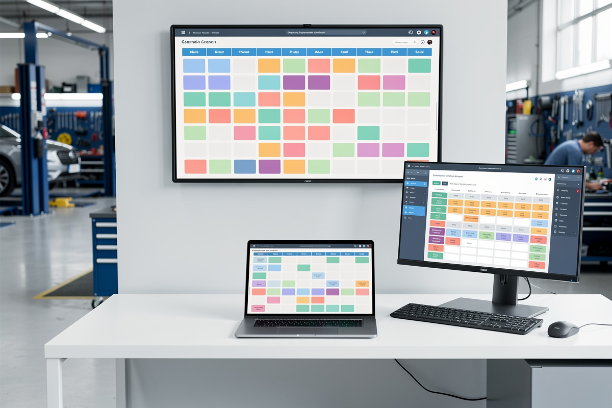 Planning atelier connecté au secrétariat à distance pour mieux placer les rendez-vous
