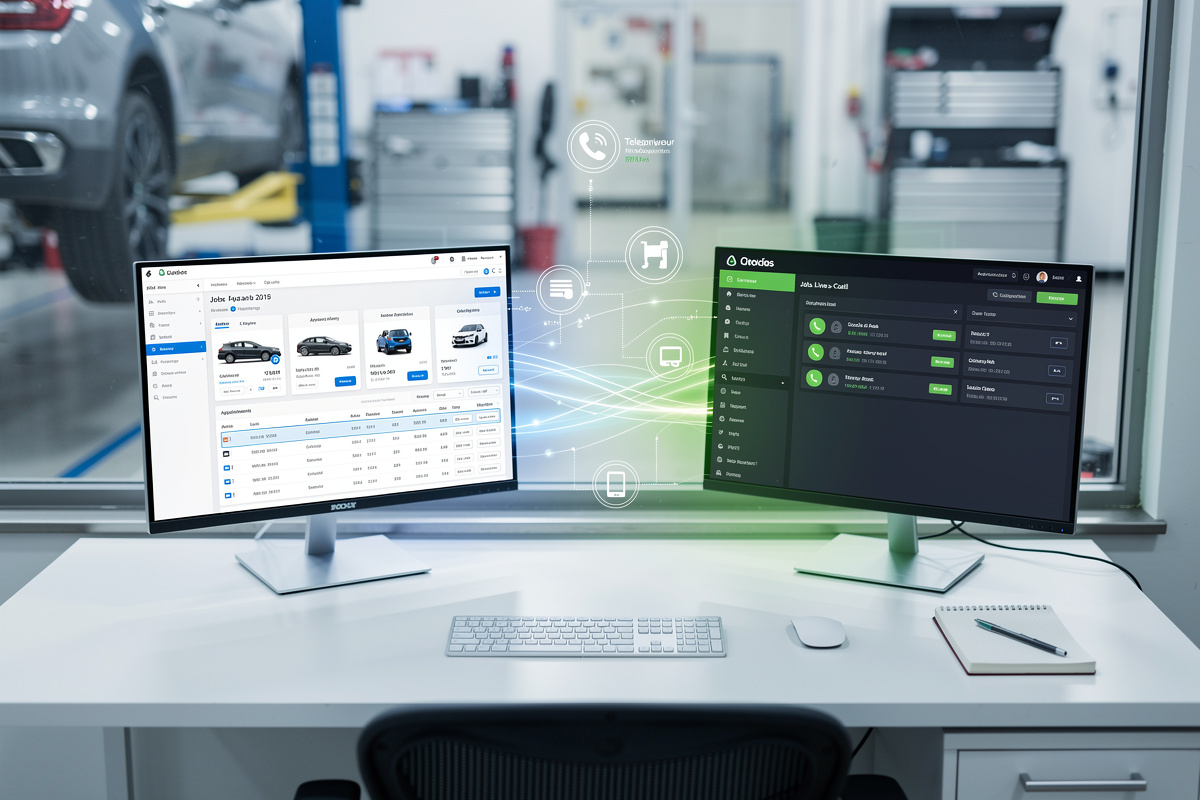 Intégration d'un standard téléphonique automatique avec un logiciel de gestion de garage automobile