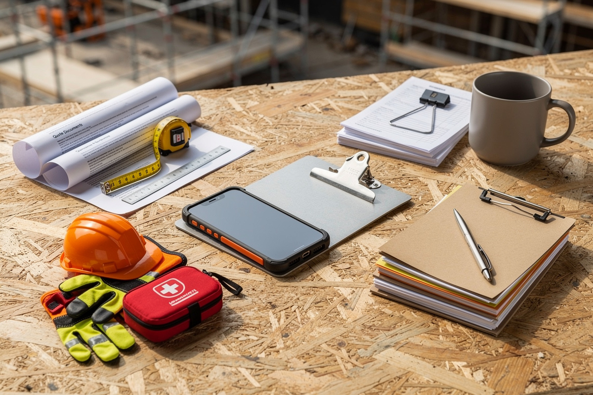 Accueil téléphonique entreprise : priorisation des appels sur chantier en quatre catégories
