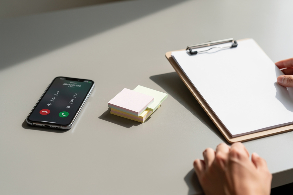 Schéma visuel d’un accueil téléphonique entreprise avec protocole simple et appel structuré