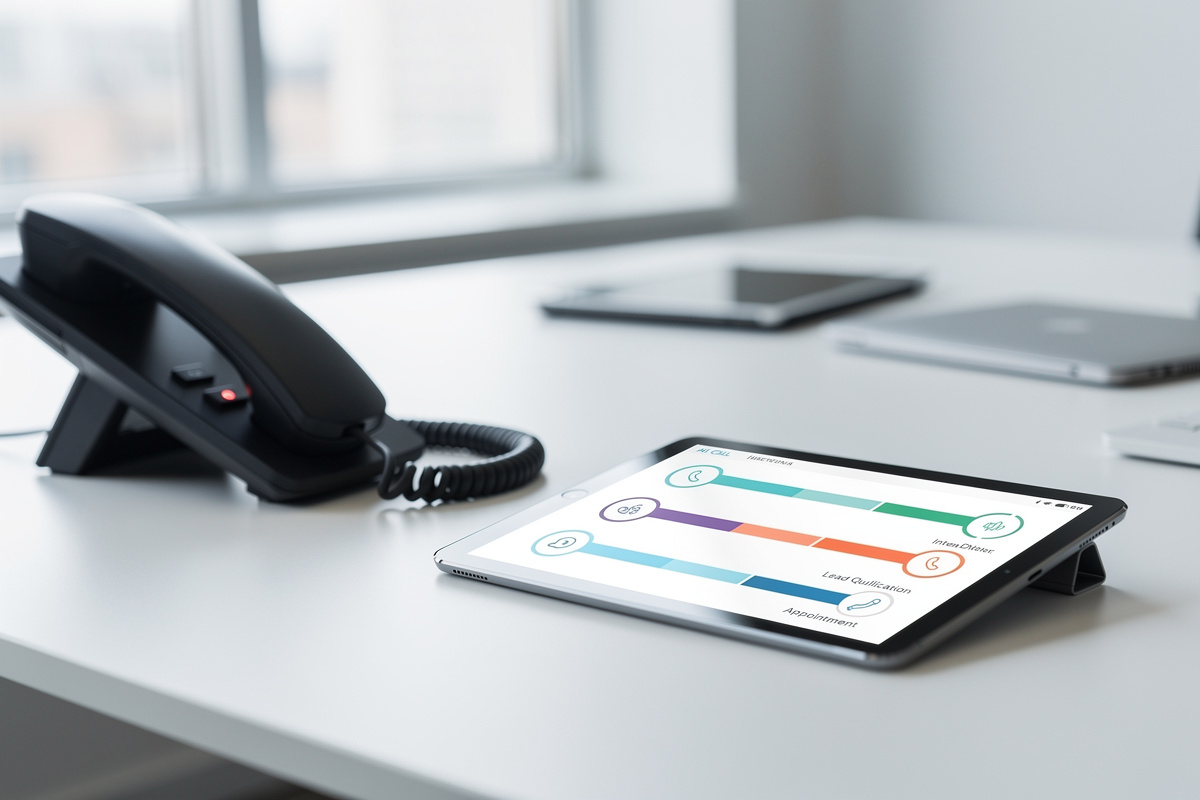 Assistant vocal IA qui qualifie un lead entrant dès les premières secondes de l’appel