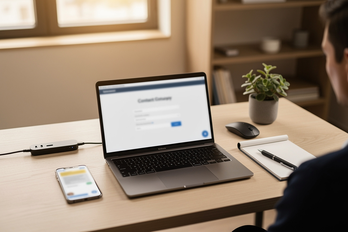 Automatisation simple des devis multicanaux avec formulaire, notification et réponse automatique