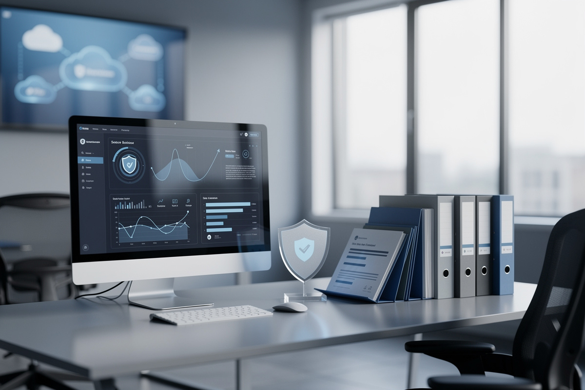 Assistant vocal RGPD en entreprise avec données sécurisées et confidentialité