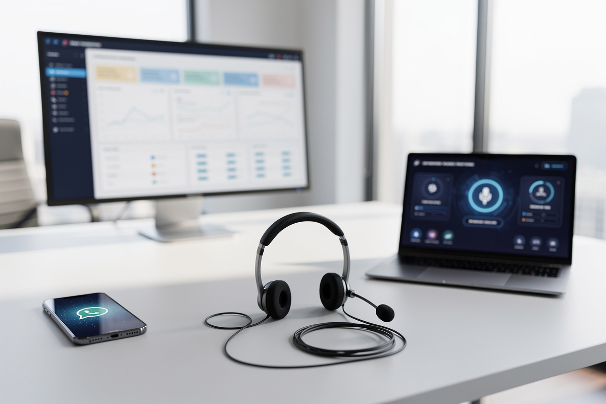 Comparatif visuel entre repondeur professionnel, standard automatique, permanence humaine et assistant IA