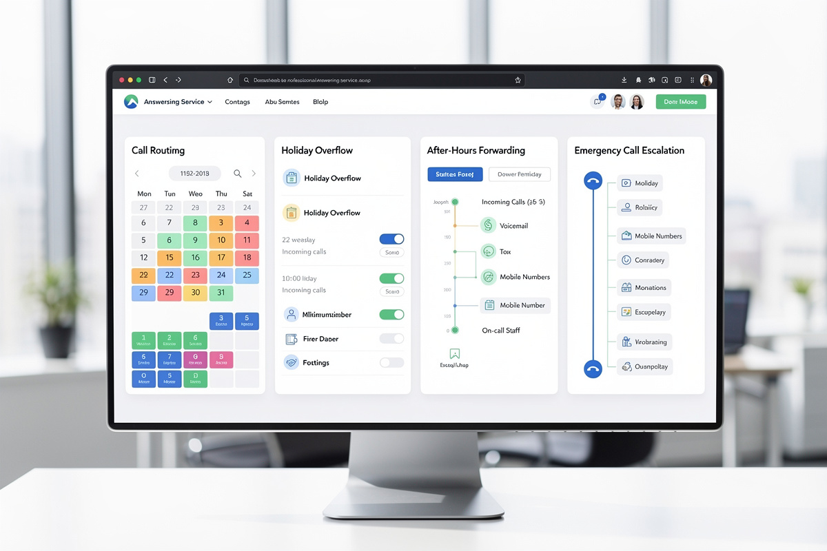 Scénarios de débordement et transfert pour un repondeur professionnel bien paramétré