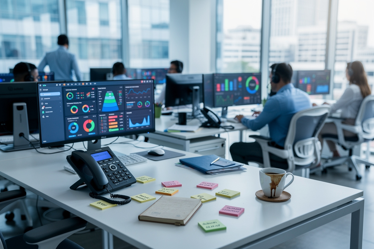 PME gérant un volume élevé d'appels entrants avec des pics d'activité difficiles à absorber sans solution dédiée