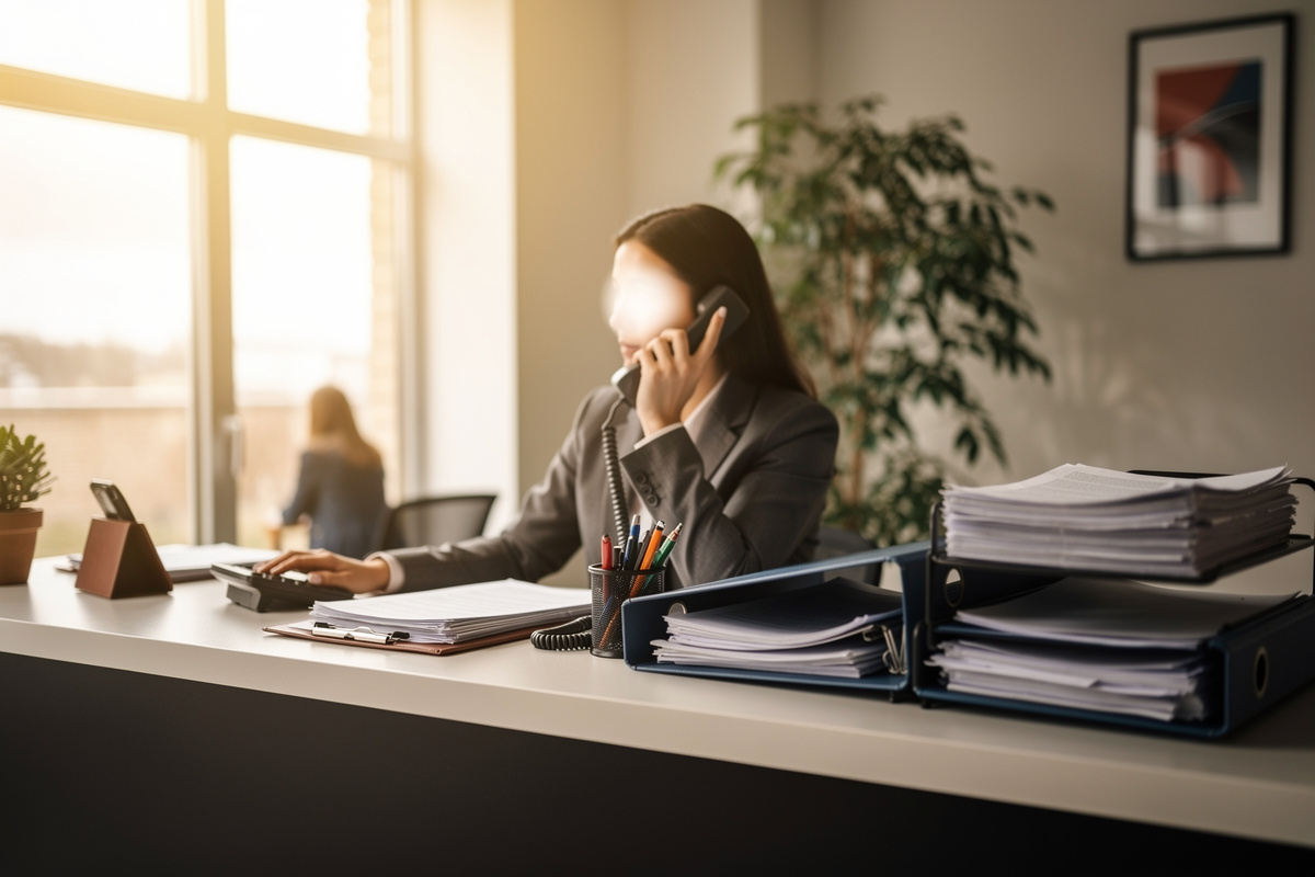 Secrétariat d’auto-école en situation de gestion humaine de cas sensibles et d’exceptions.