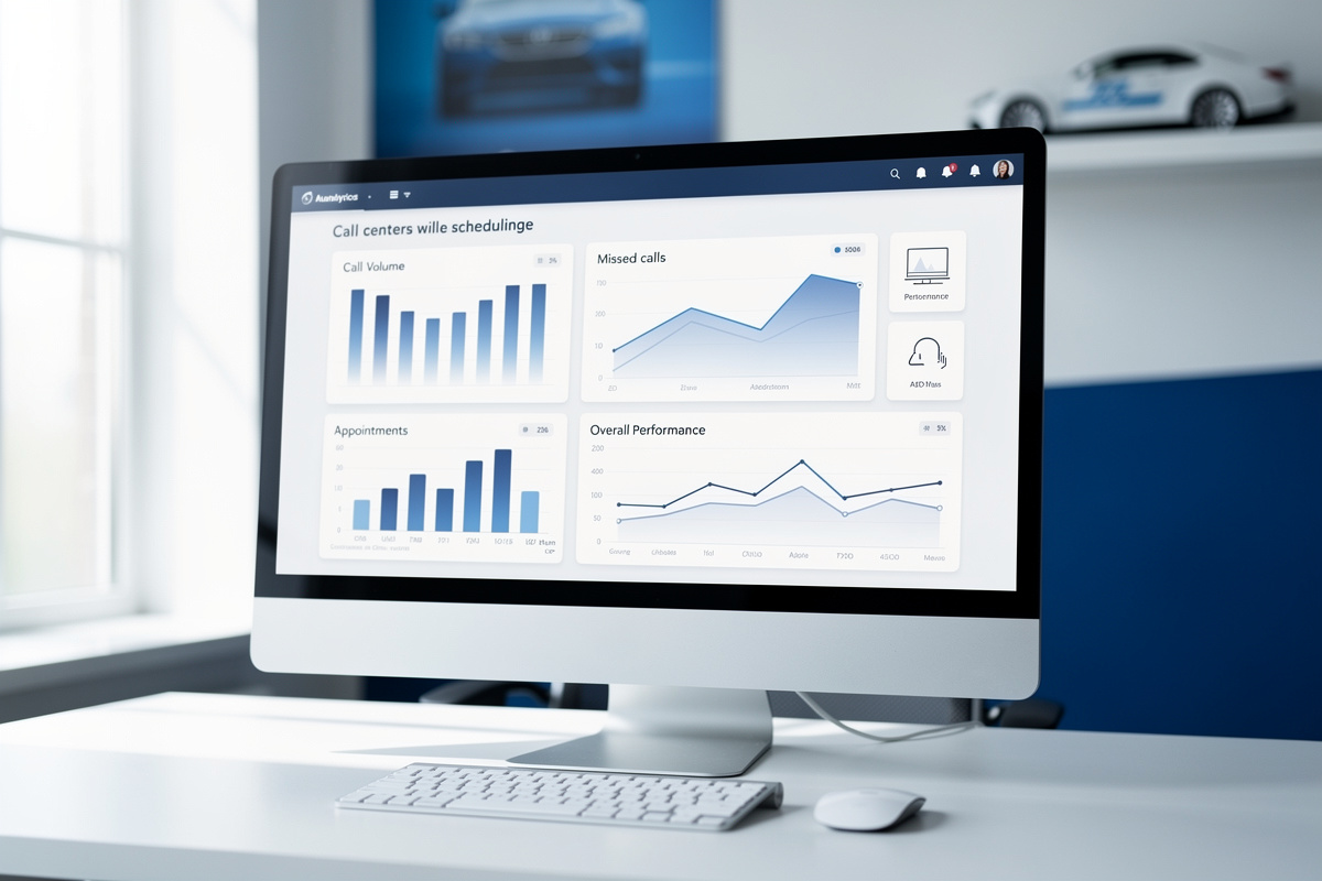 Tableau de bord KPI pour mesurer le ROI d’un assistant vocal auto école