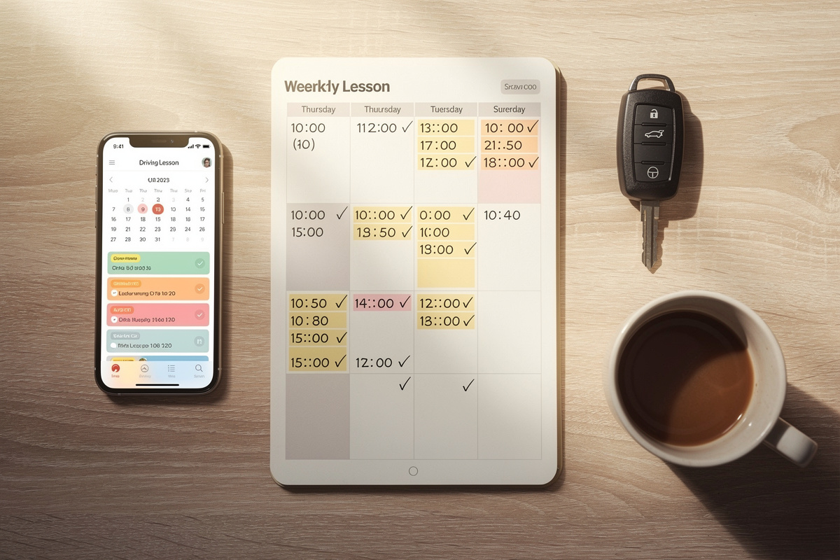 Planning de leçons de conduite organisé automatiquement grâce à un assistant vocal pour auto-école