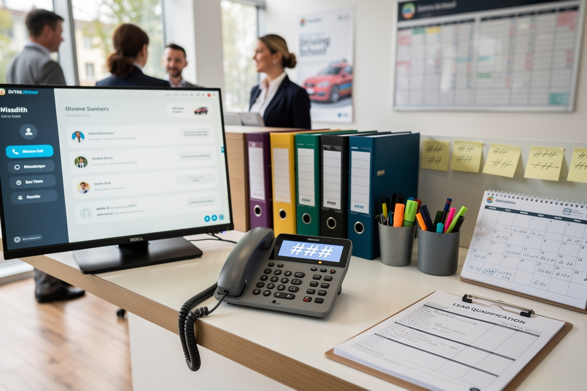 Assistant vocal IA pour réduire les appels manqués et automatiser la qualification dans une auto-école