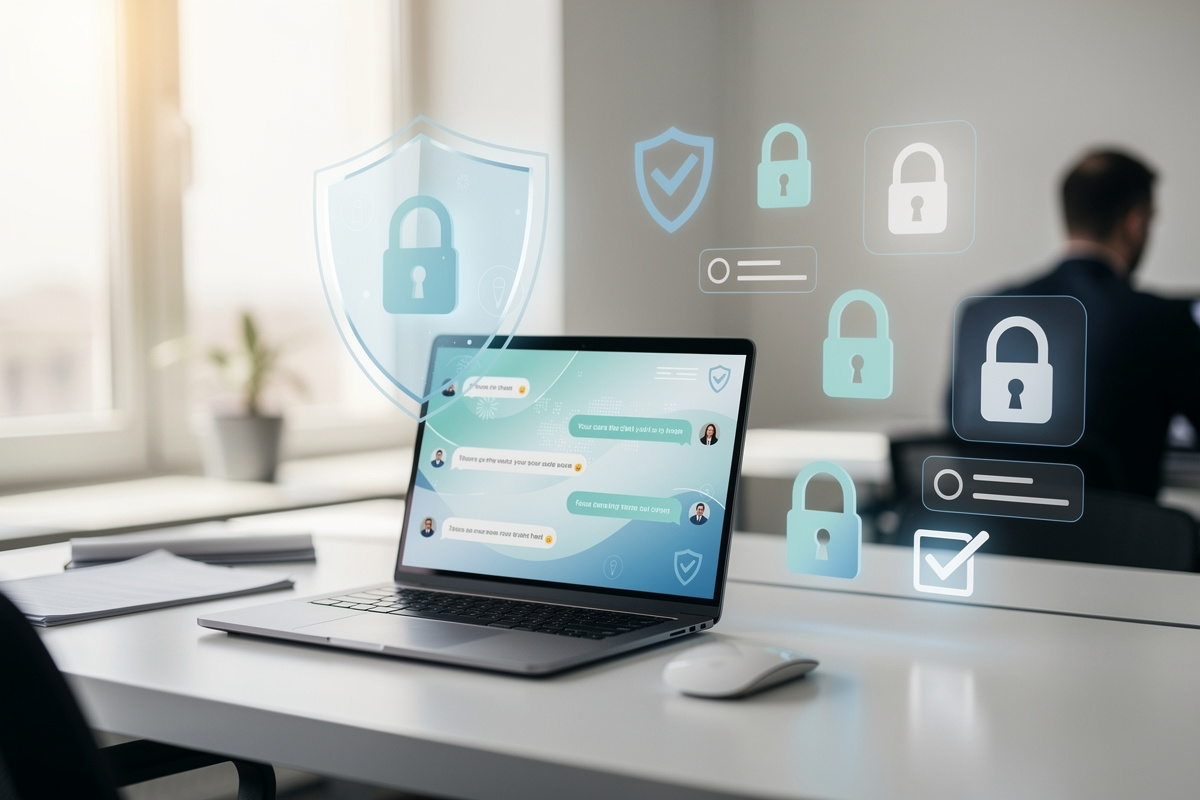 Sécurité des données et conformité RGPD autour d’un chatbot gratuit