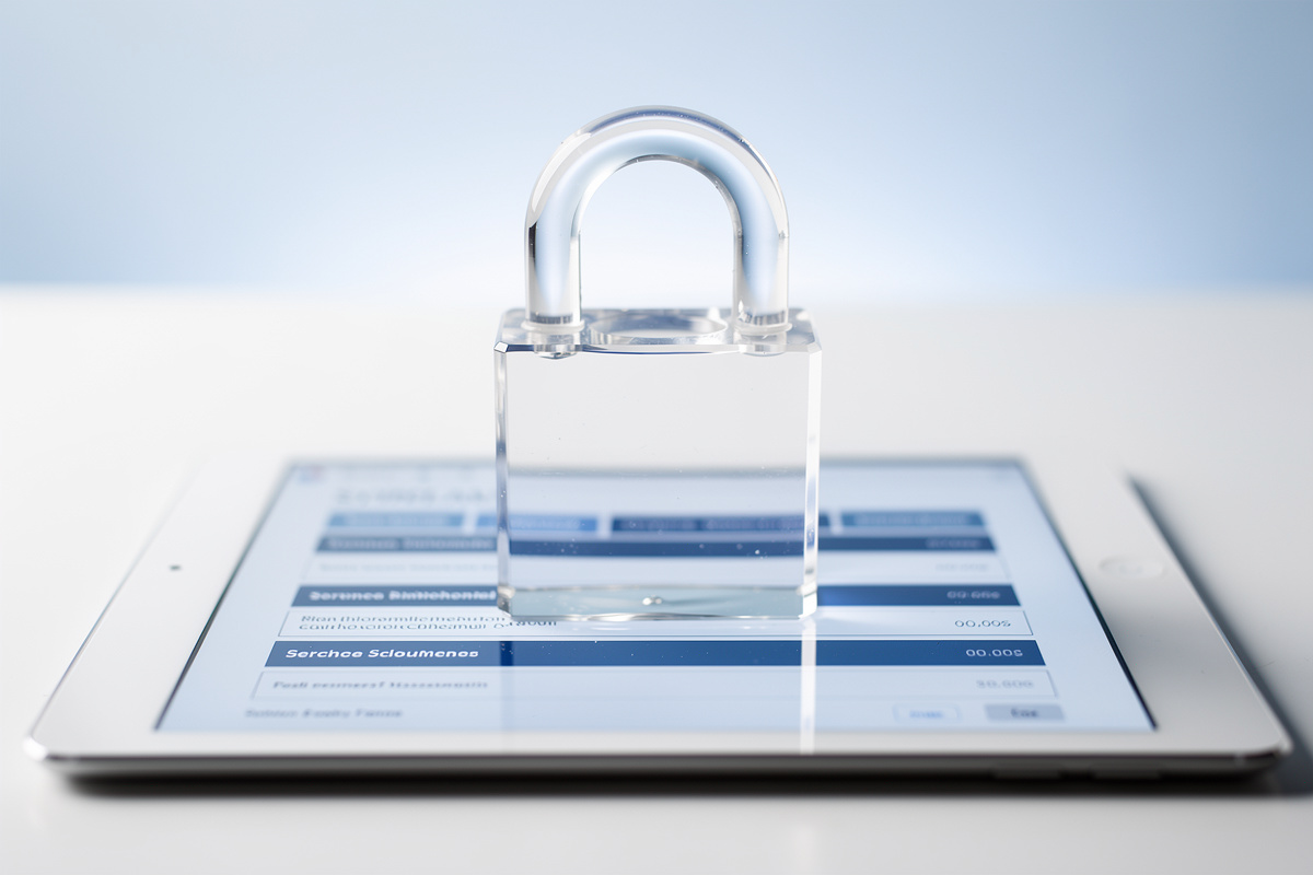 Cadenas numérique symbolisant la conformité RGPD pour un chatbot collectant des données personnelles en auto-école