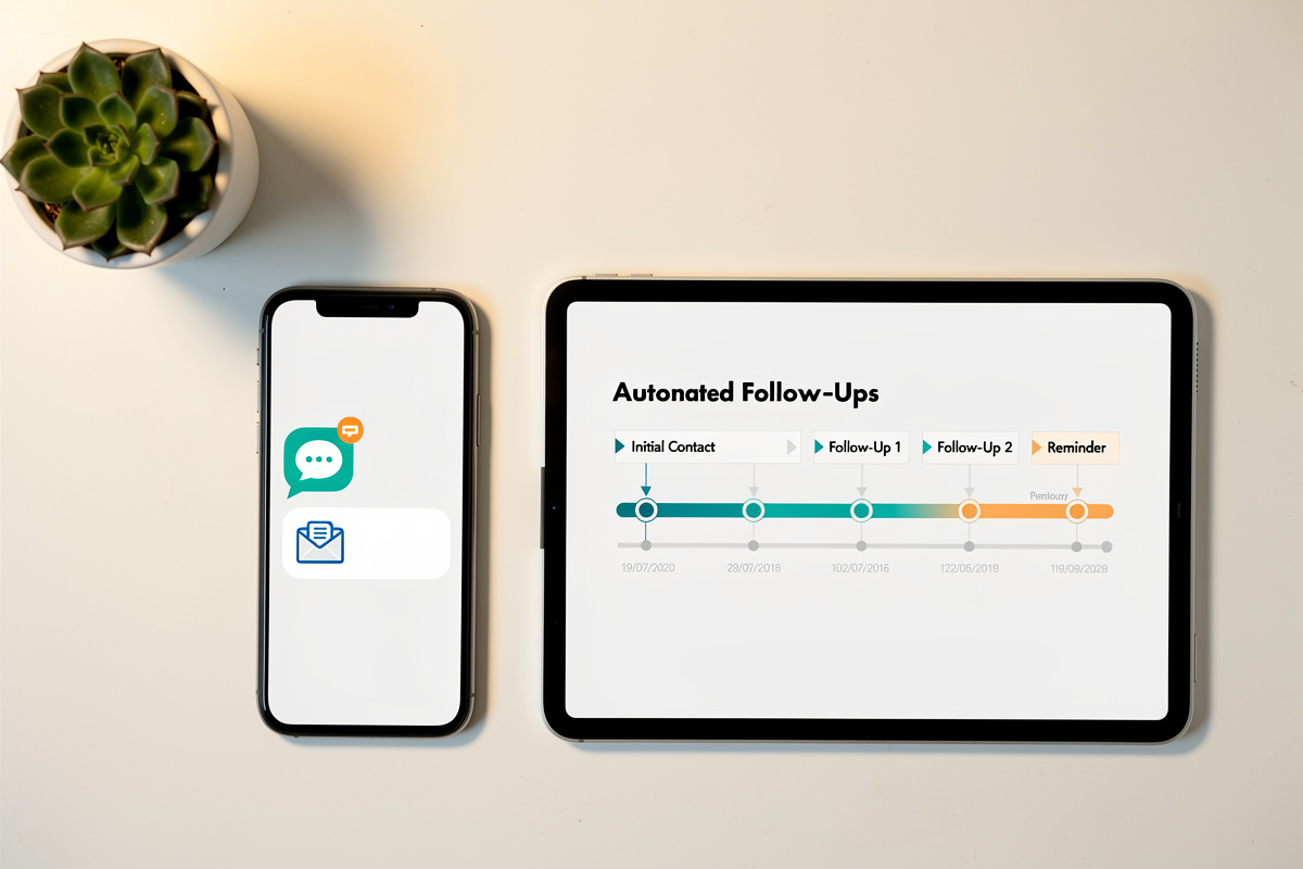 Automatisation des relances email et SMS d'une auto-école via un workflow CRM programmé
