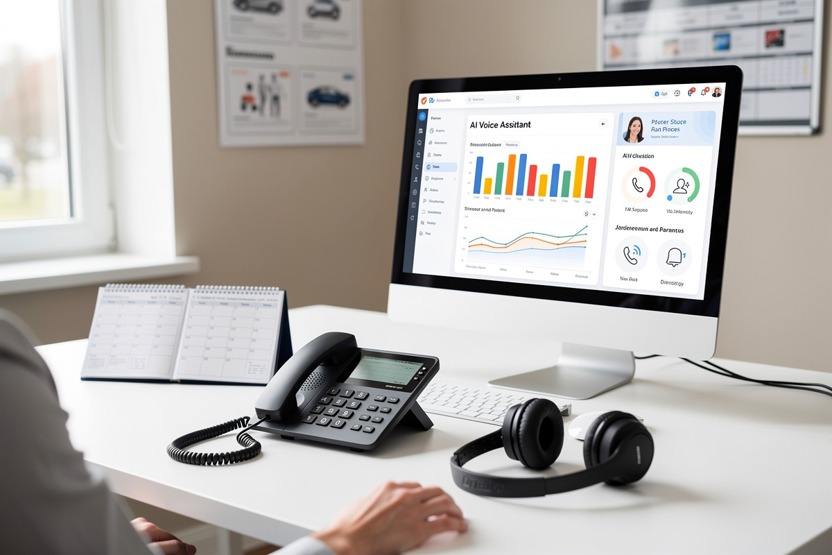 Fonctionnalités assistant vocal IA essentielles pour gérer les appels d’auto-école