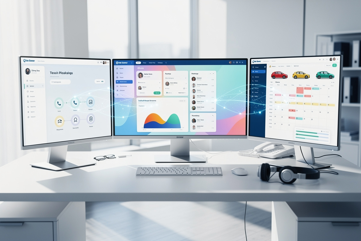 Intégrations CRM, téléphonie et logiciel métier pour assistant vocal IA