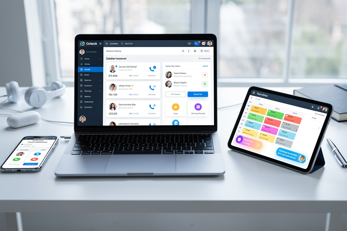 Intégration téléphonie et agenda dans un logiciel crm pour auto-école
