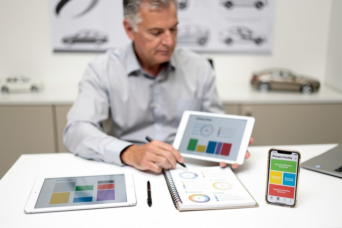 Auto-école : outils de tri pour poser les bonnes questions et qualifier prospect selon le profil.