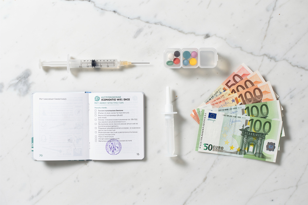 Vue à plat des postes de dépenses vétérinaires récurrents : vaccins, antiparasitaires et carnet de santé animal