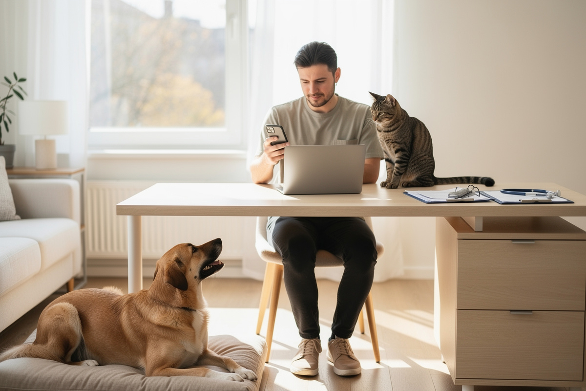 Réservation de consultation veterinaires domicile avec devis, prix et frais de déplacement