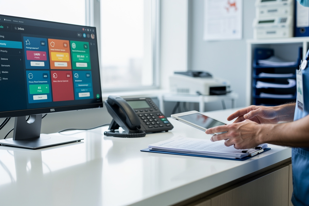 Orientation des urgences en clinique avec transfert rapide grâce à une ia vocale vétérinaire