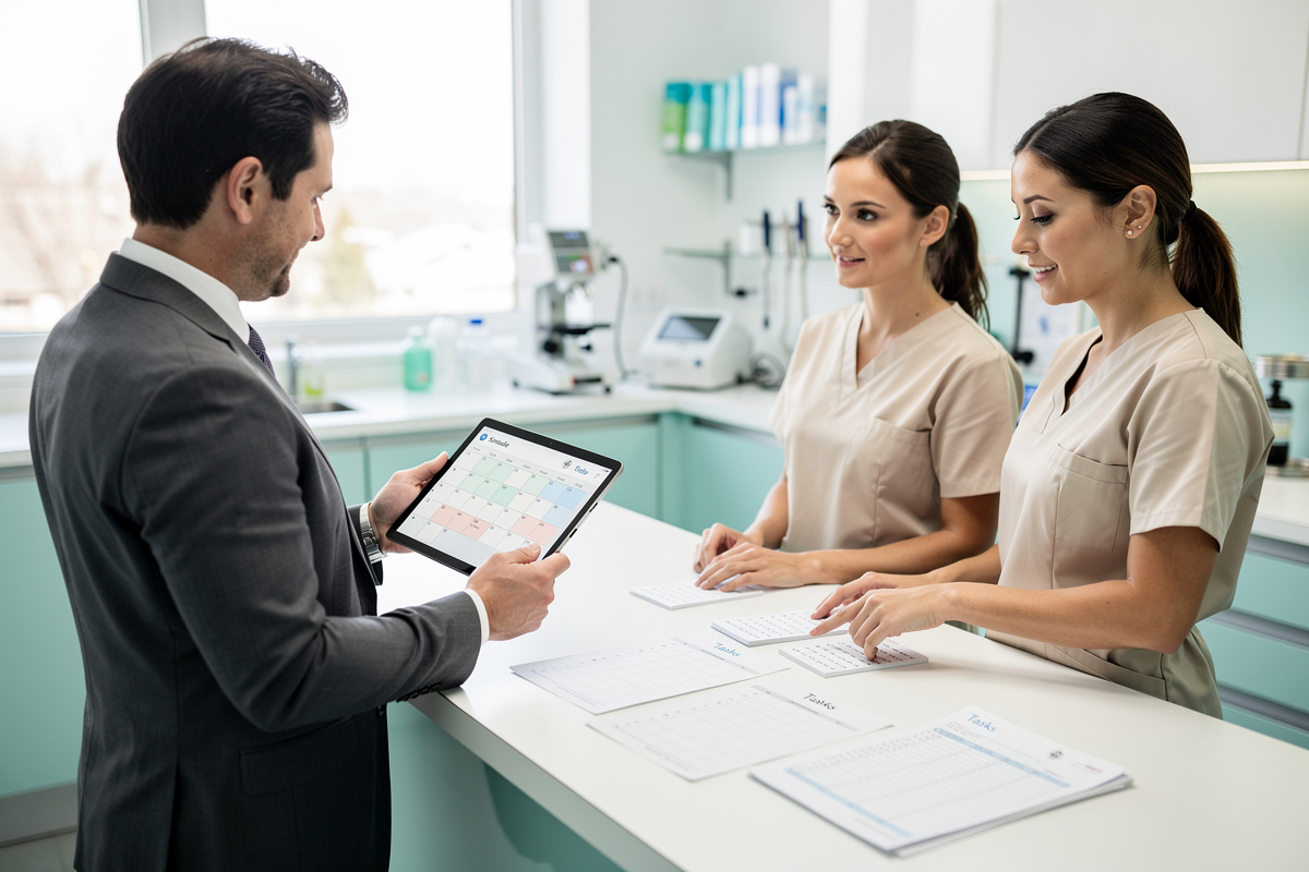 Déploiement progressif d’une solution de prise de rendez-vous dans une clinique vétérinaire.