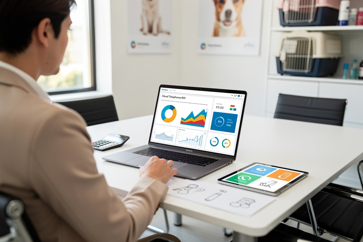 Coût et ROI d’un standard téléphonique cloud pour clinique vétérinaire