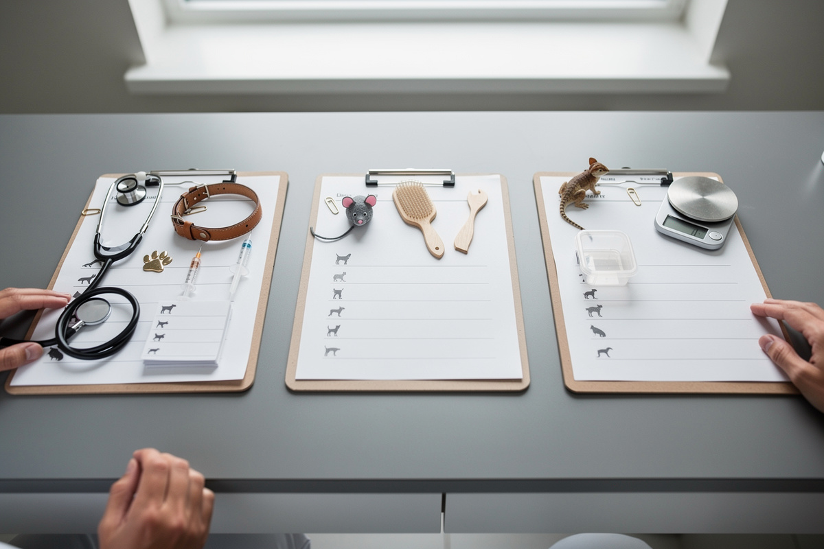 Checklists par espèce pour trier une urgence vétérinaire téléphone chez chien, chat et NAC.